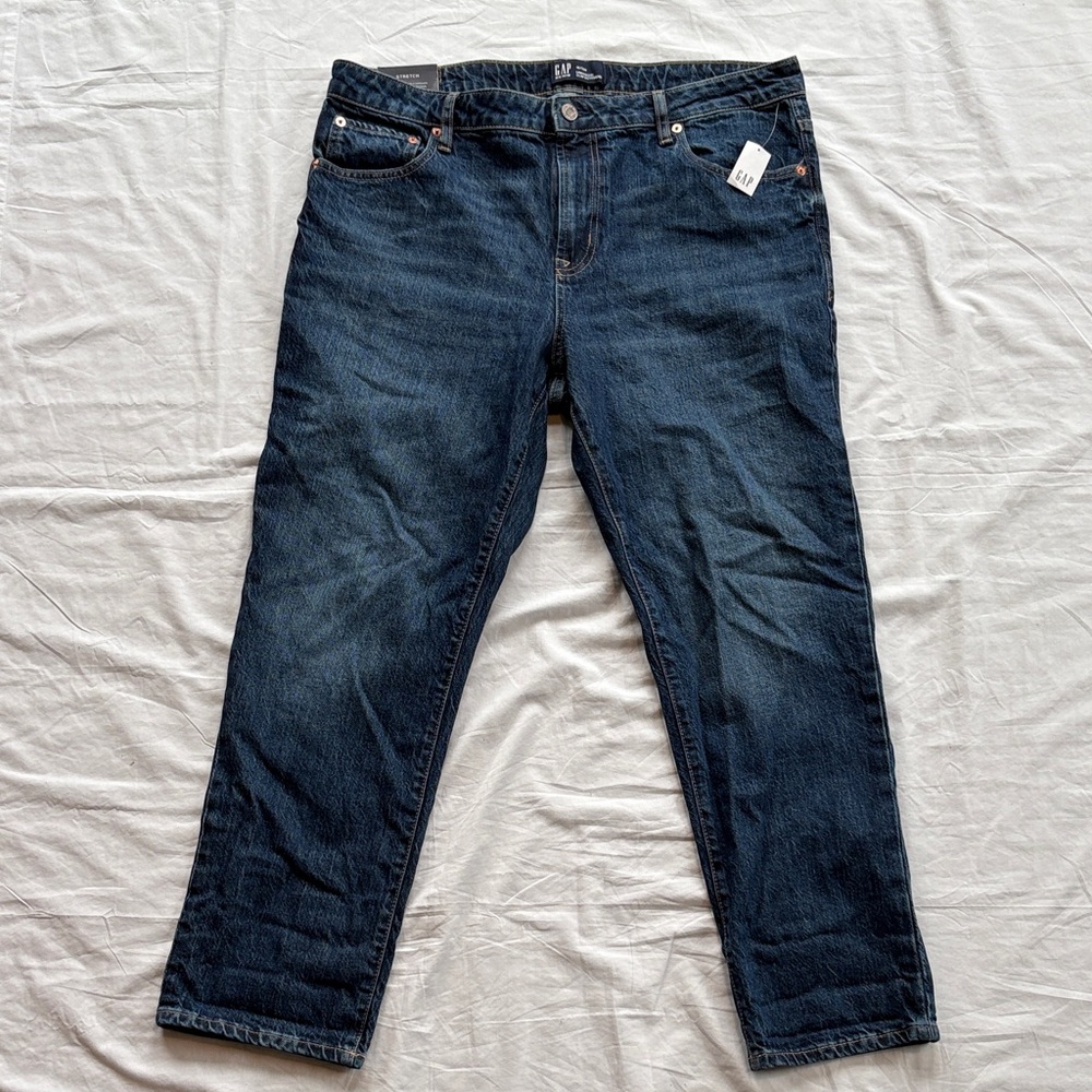 GAP Universal Slim Boyfriend Stretch Ankle Jeans Women’s 16/33R